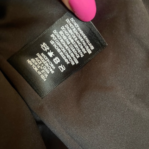 Alice and Olivia black fringe jacket. - Picture 4 of 7